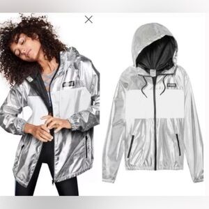 Victoria’s Secret PINK Metallic Windbreaker